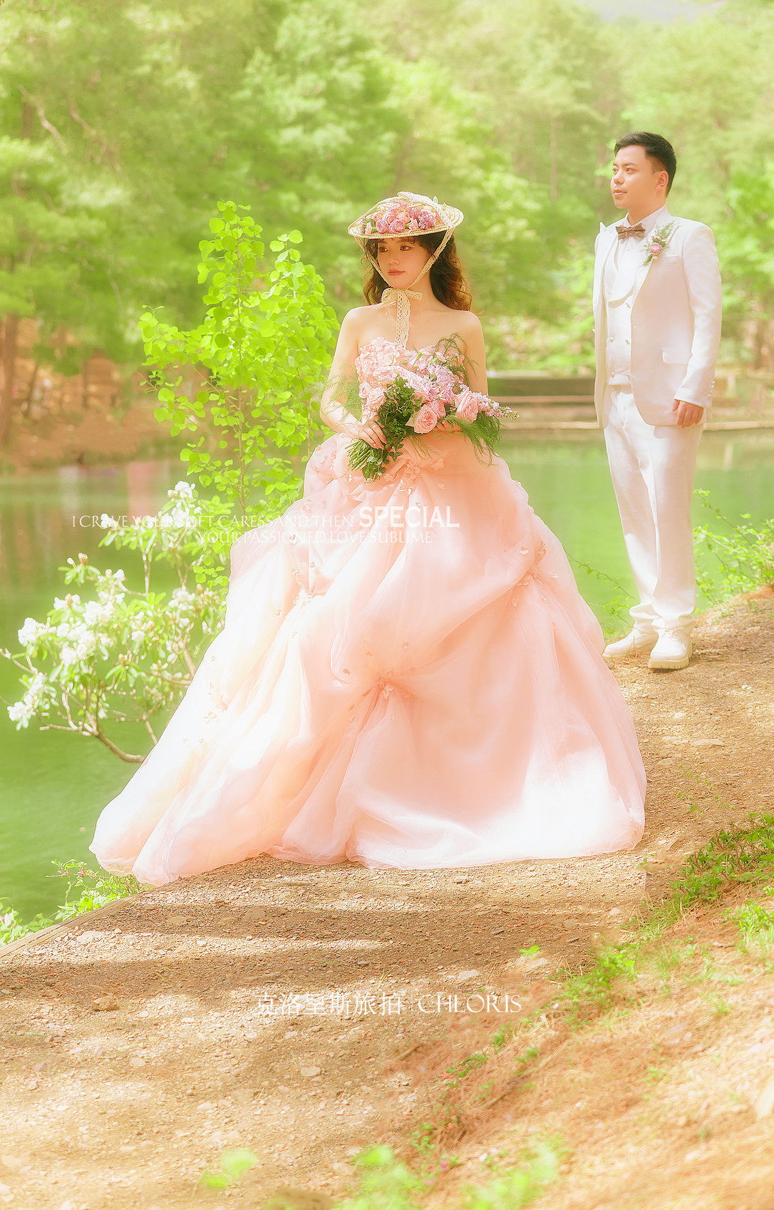 客片-姊妹湖婚纱照7